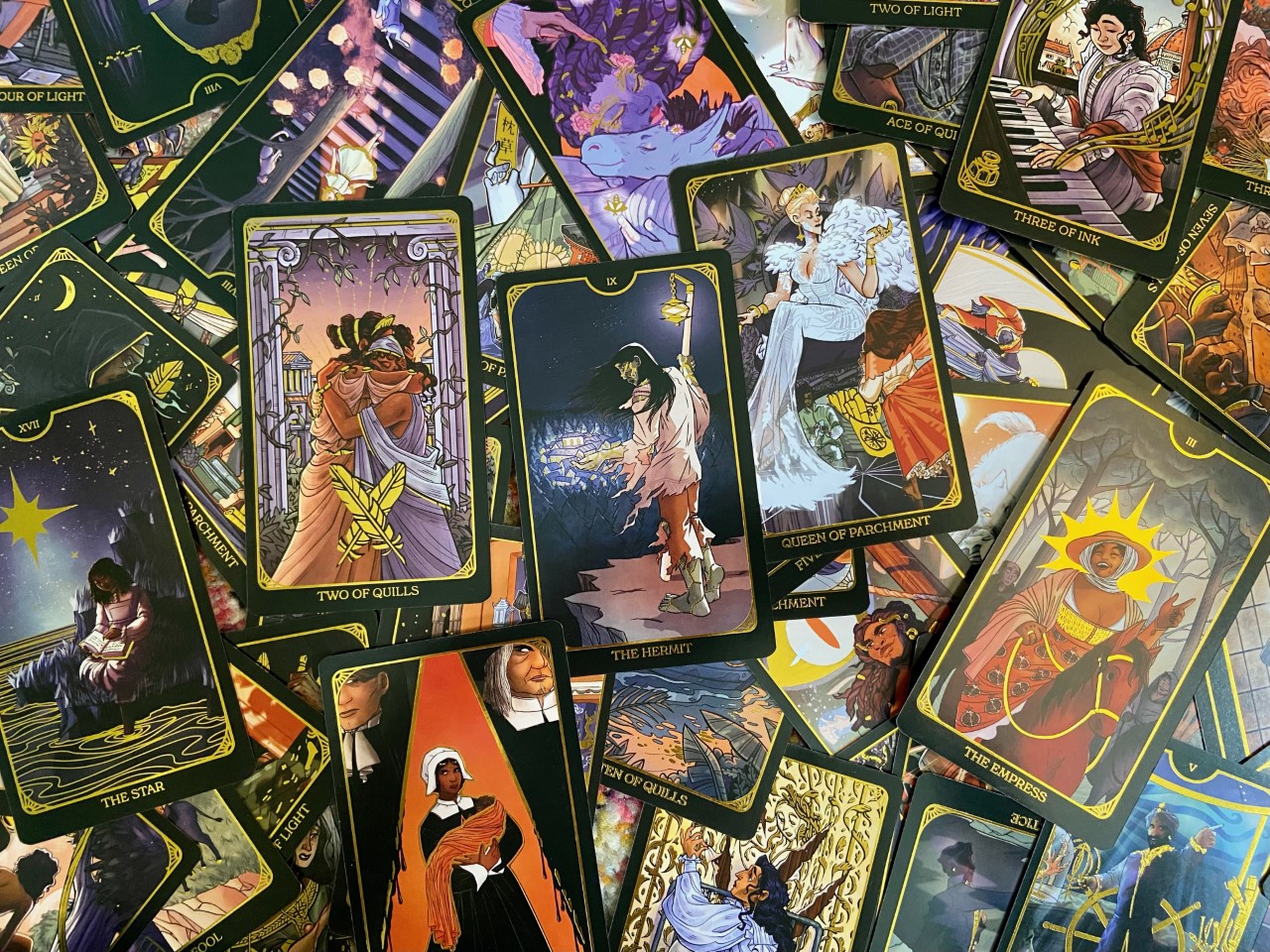 Deck Review: The Literary Tarot – Tarot Cake