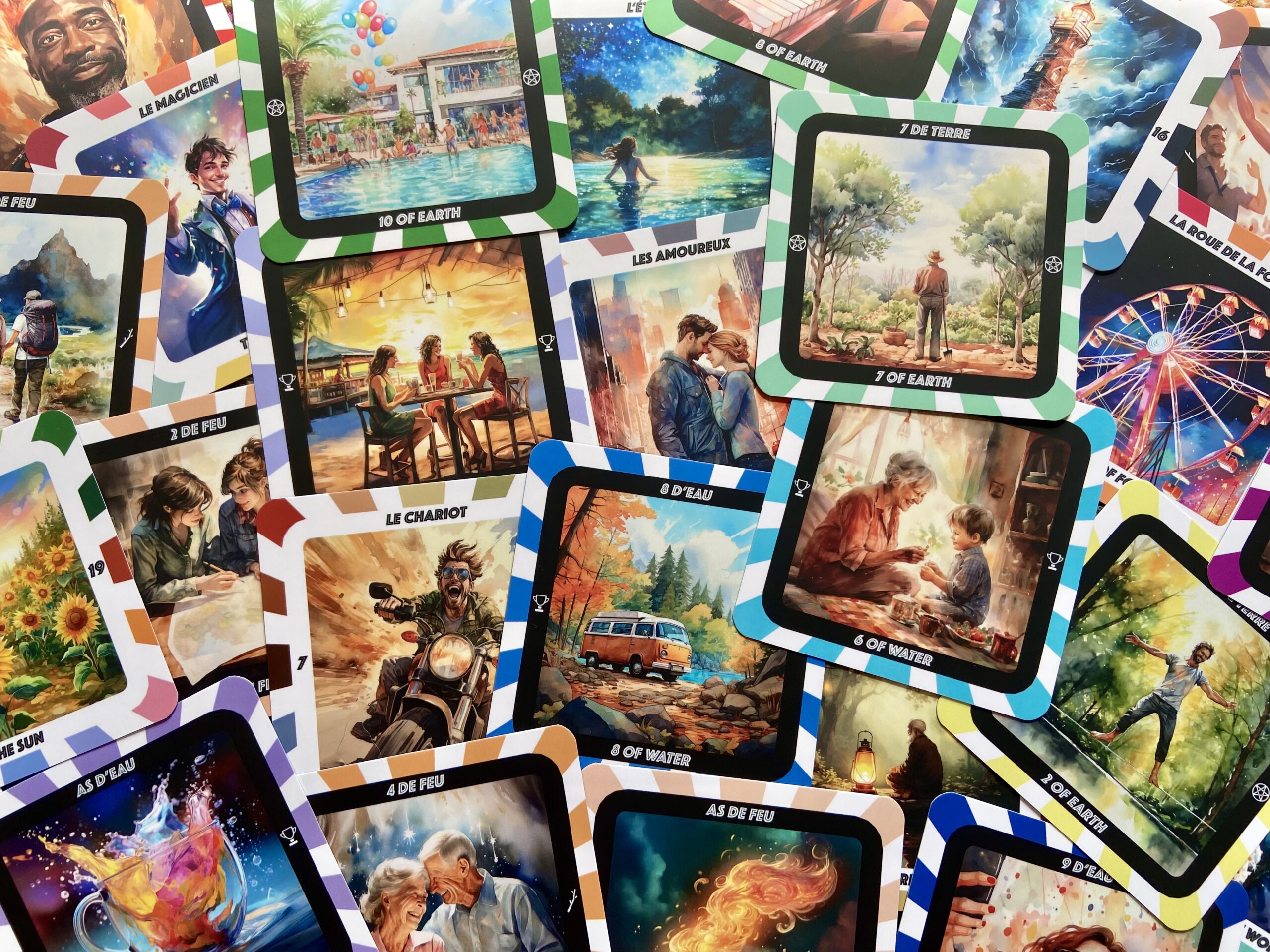 Deck Review: The Colorays Tarot - Tarot Cake