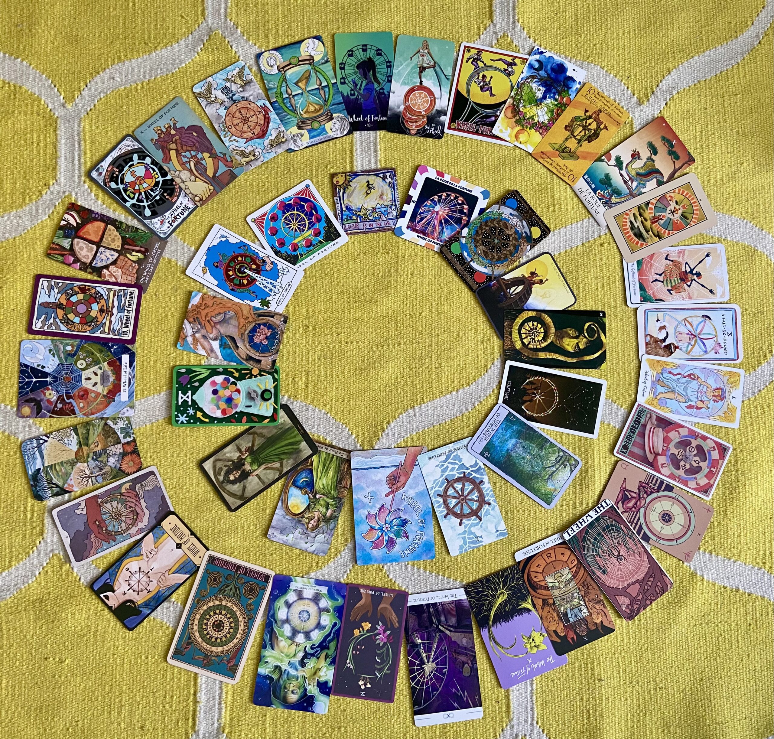 Tarot Card Meanings: The Wheel Of Fortune - Tarot Cake